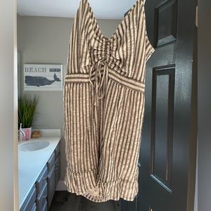 American eagle striped romper